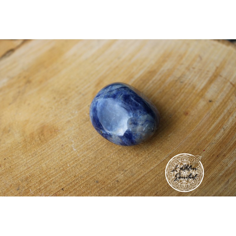 Pierre roulée sodalite Namibie AA 30 à 40mm