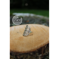 Bague Fleur de Vie argent