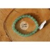 Bracelet boule 08mm aventurine verte AB